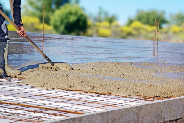 Cement Slab Laying in Parker