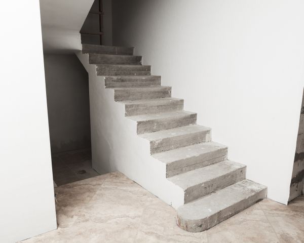 Cement Step Installation in Parker