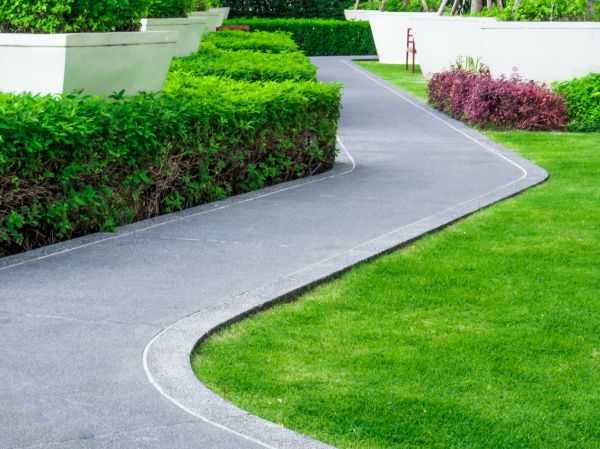 Walkway Curb Installation in Parker