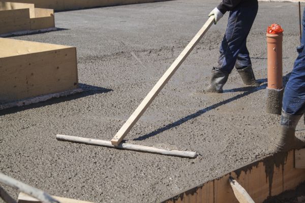 Concrete Platform Installation in Parker