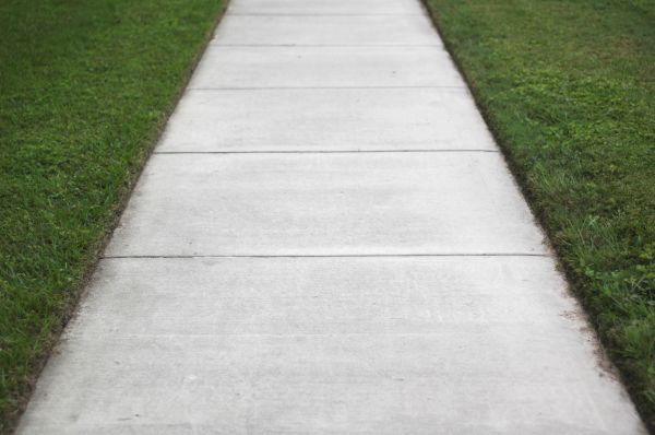 Concrete Path Installation in Parker