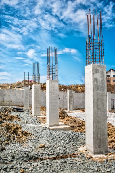Concrete Footer Pouring in Parker