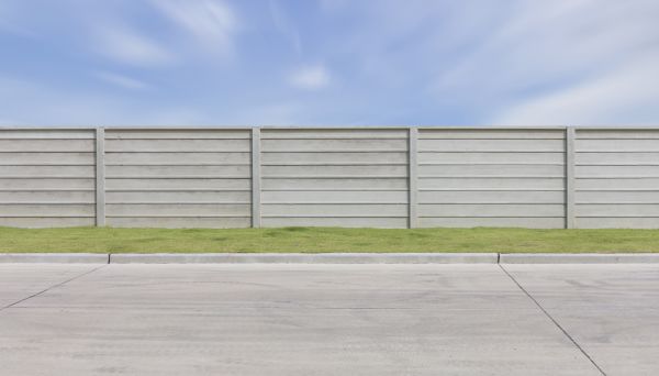 Concrete Fence Installation in Parker