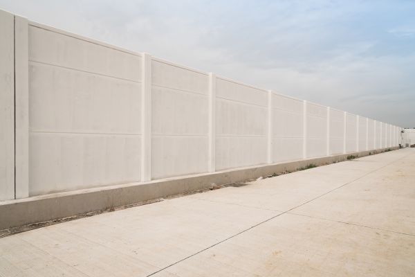 Concrete Fence Construction in Parker