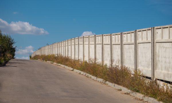 Cement Fence Installation in Parker