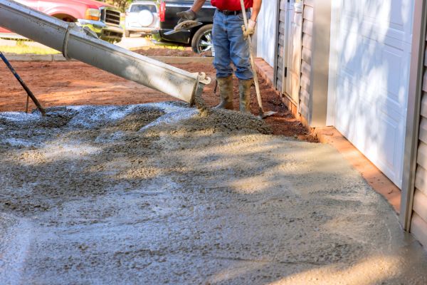 Cement Driveway Pouring in Parker