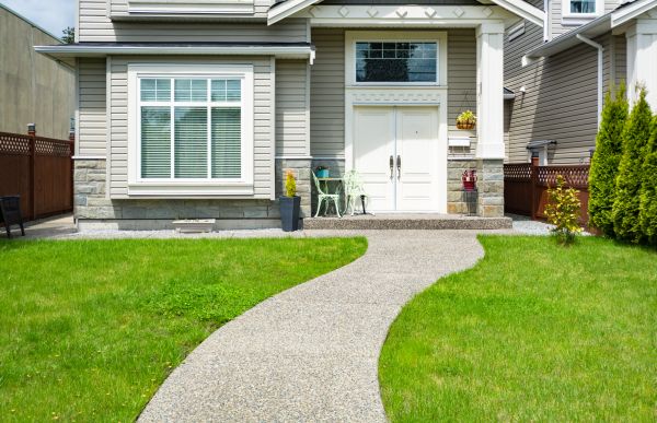 Concrete Path Construction in Parker