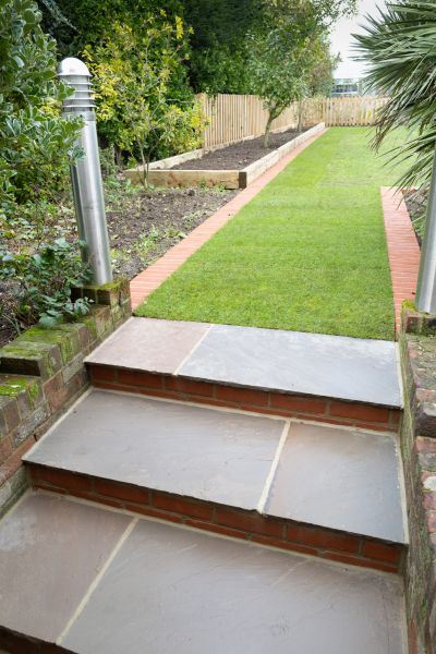 Backyard Steps Installation in Parker