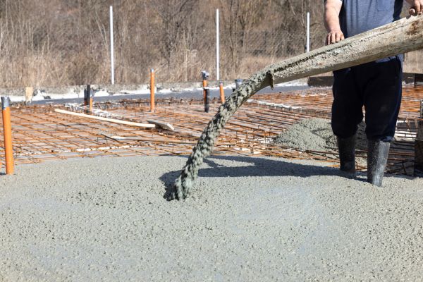 Pole Barn Slab Pouring in Parker