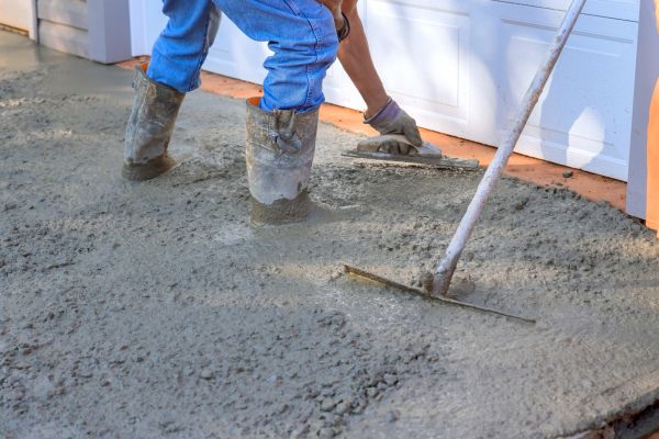 Driveway Slab Construction in Parker