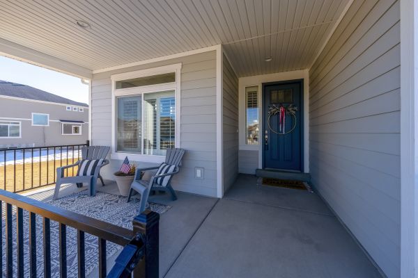 Cement Porch Installation in Parker