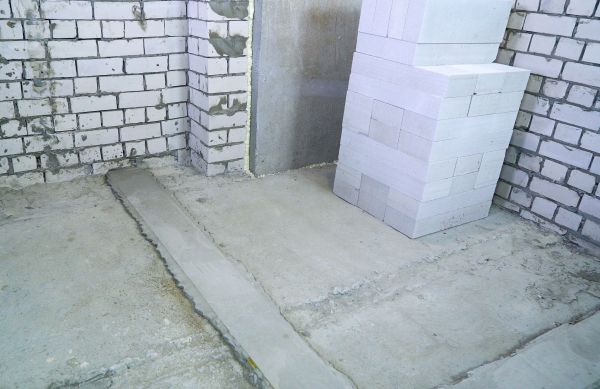 Basement Concrete Construction in Parker