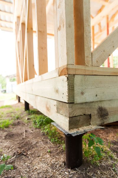 Barn Footing Construction in Parker