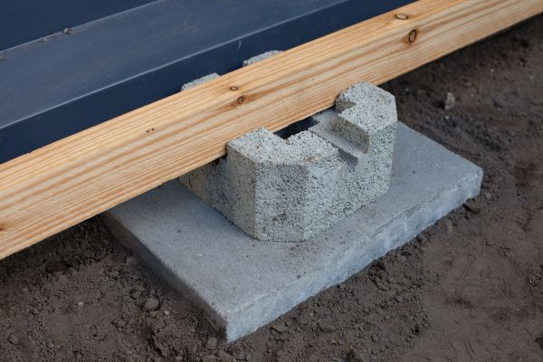 Deck Footing Construction in Parker