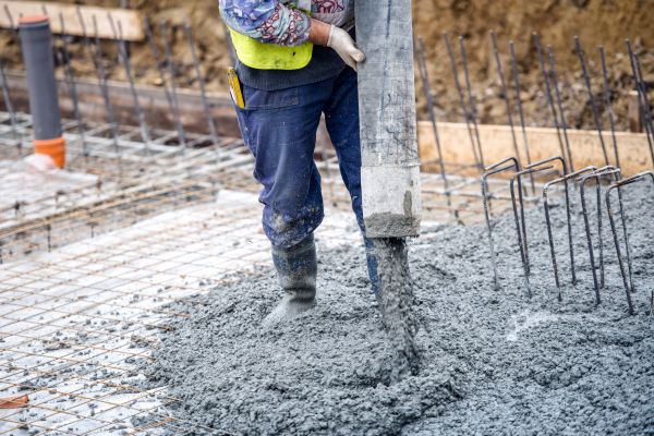 Cabin Foundation Pouring in Parker